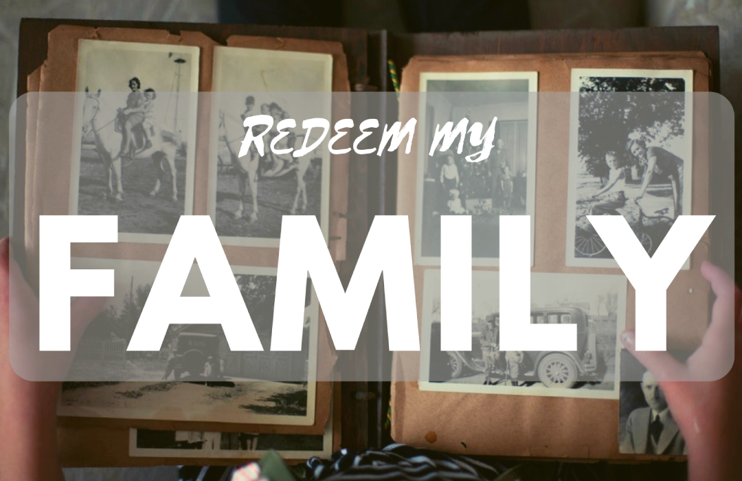 Redeem my Family banner