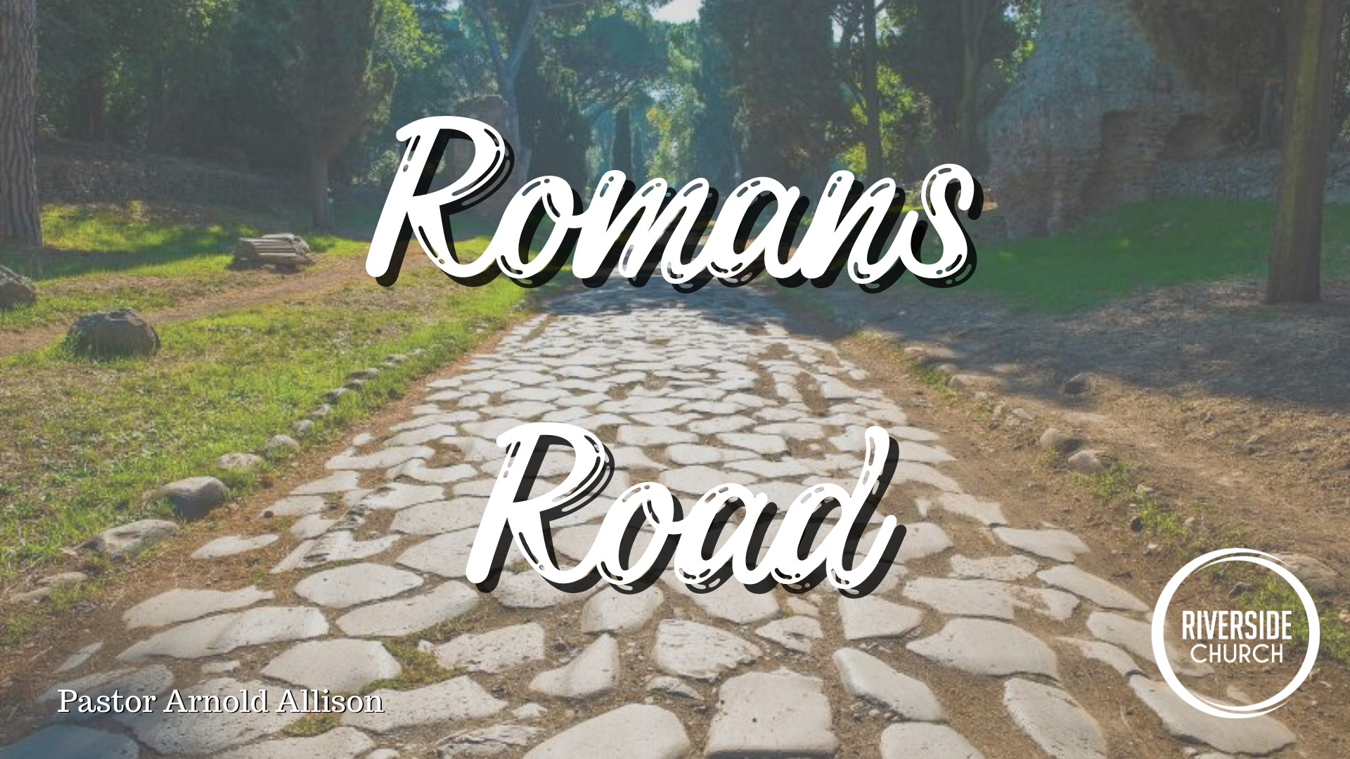Romans Road banner