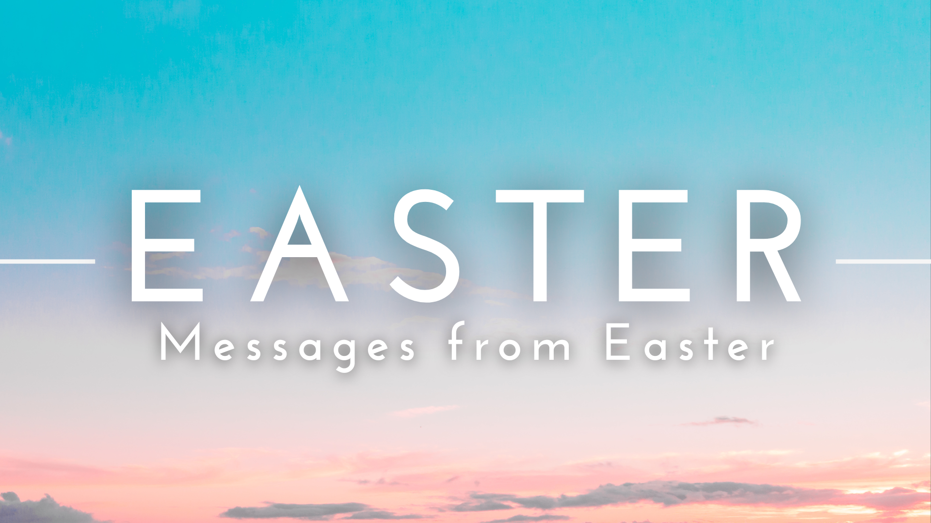 Easter Messages banner