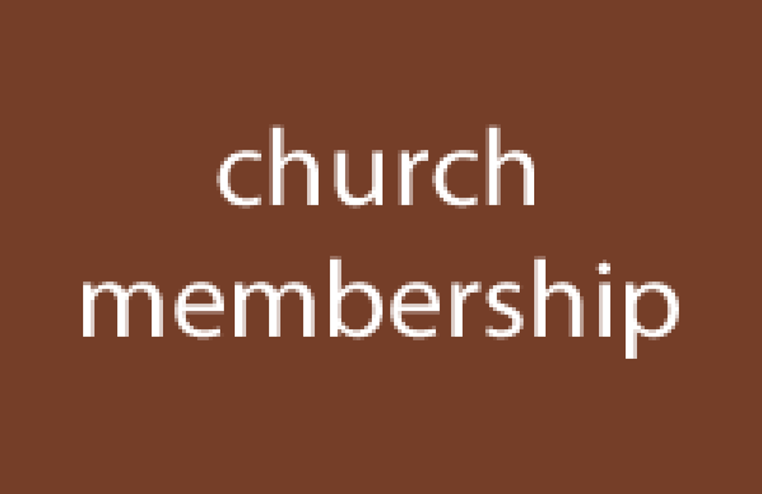 Church Membership banner