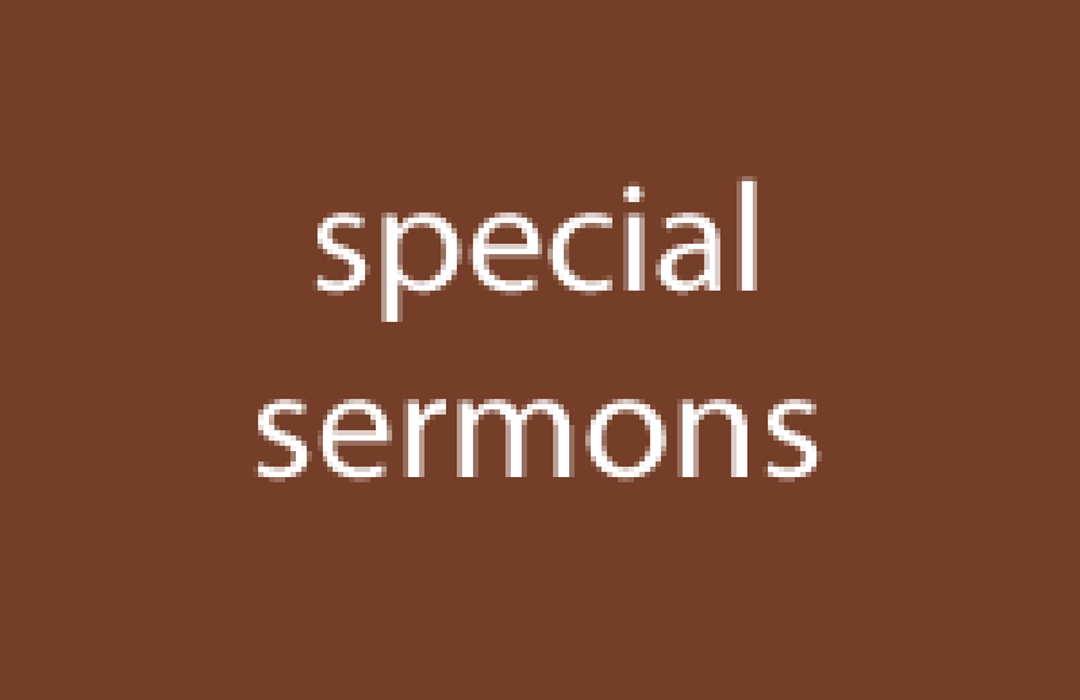 Special Sermons banner