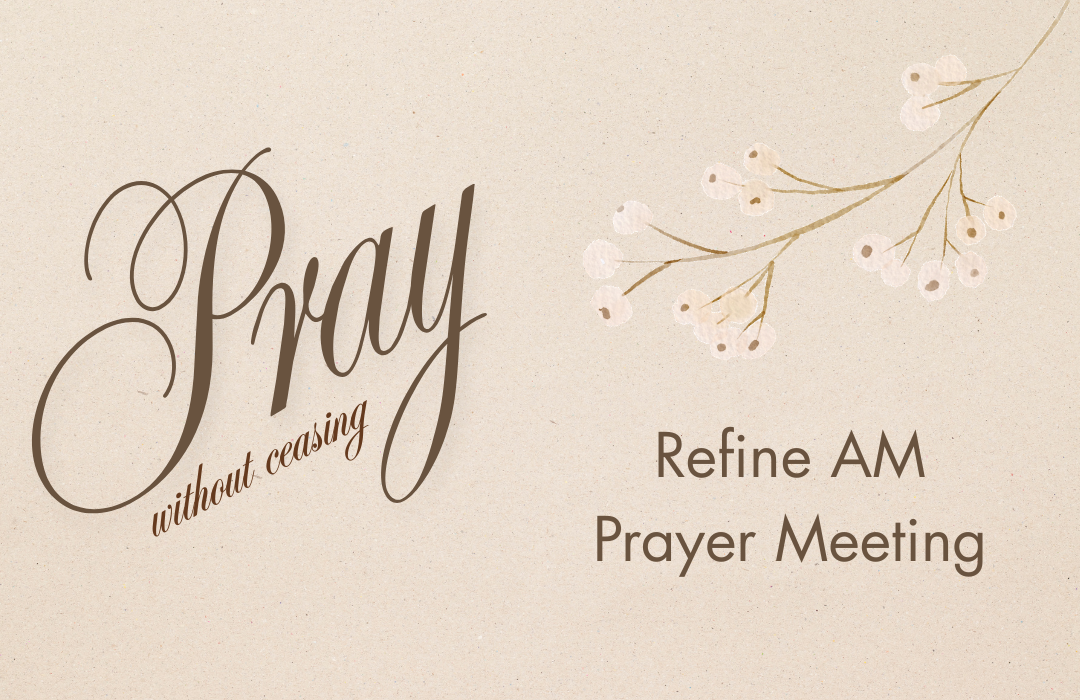 Refine AM Prayer image