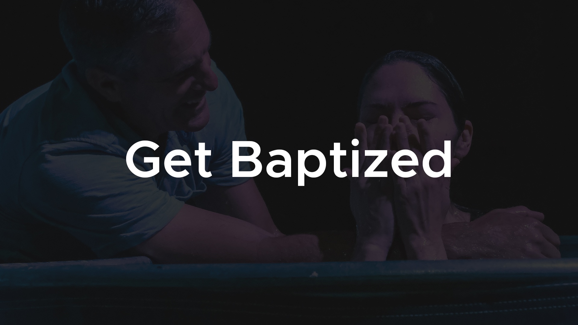 Get Baptized