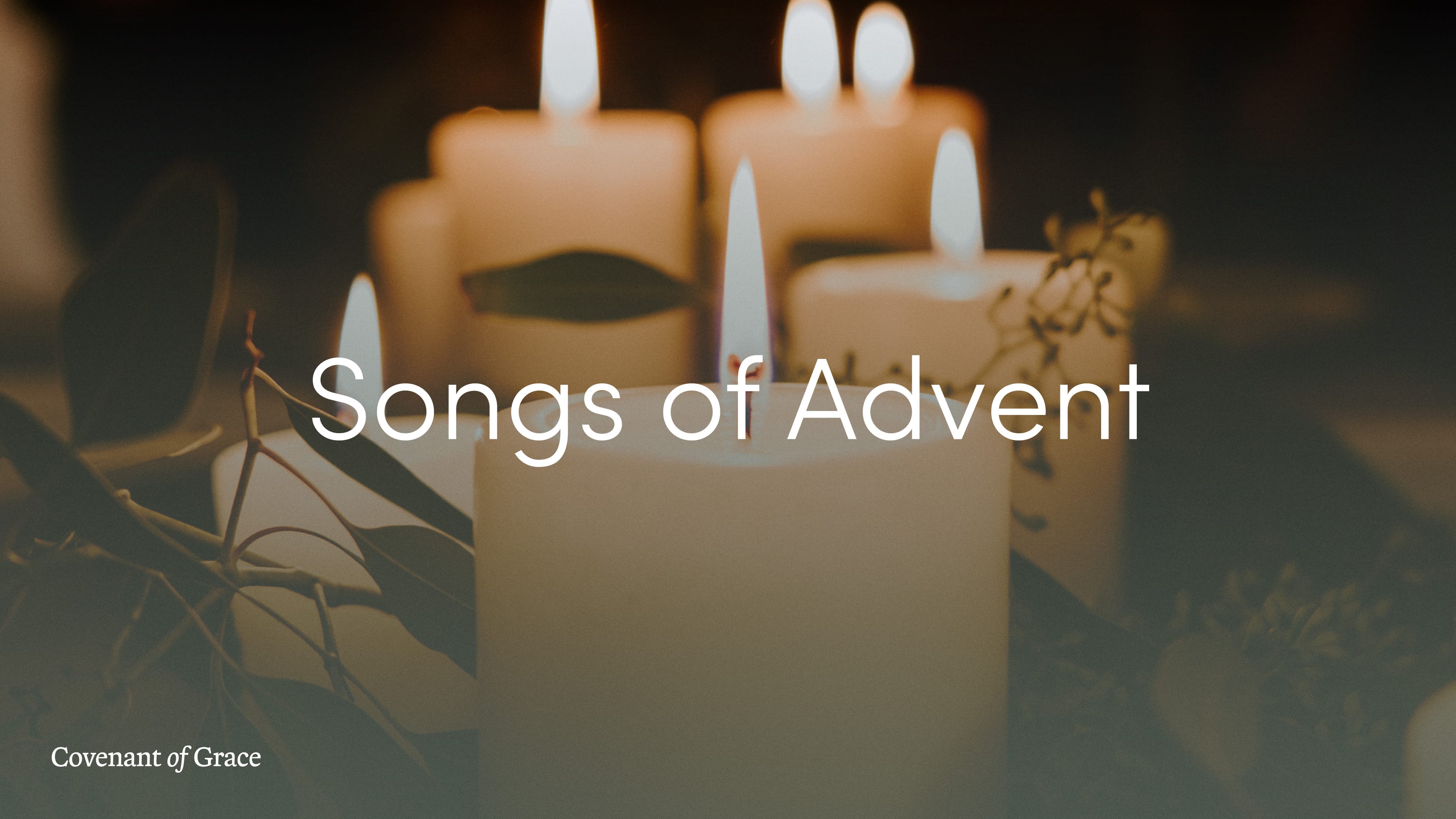 Songs of Advent banner