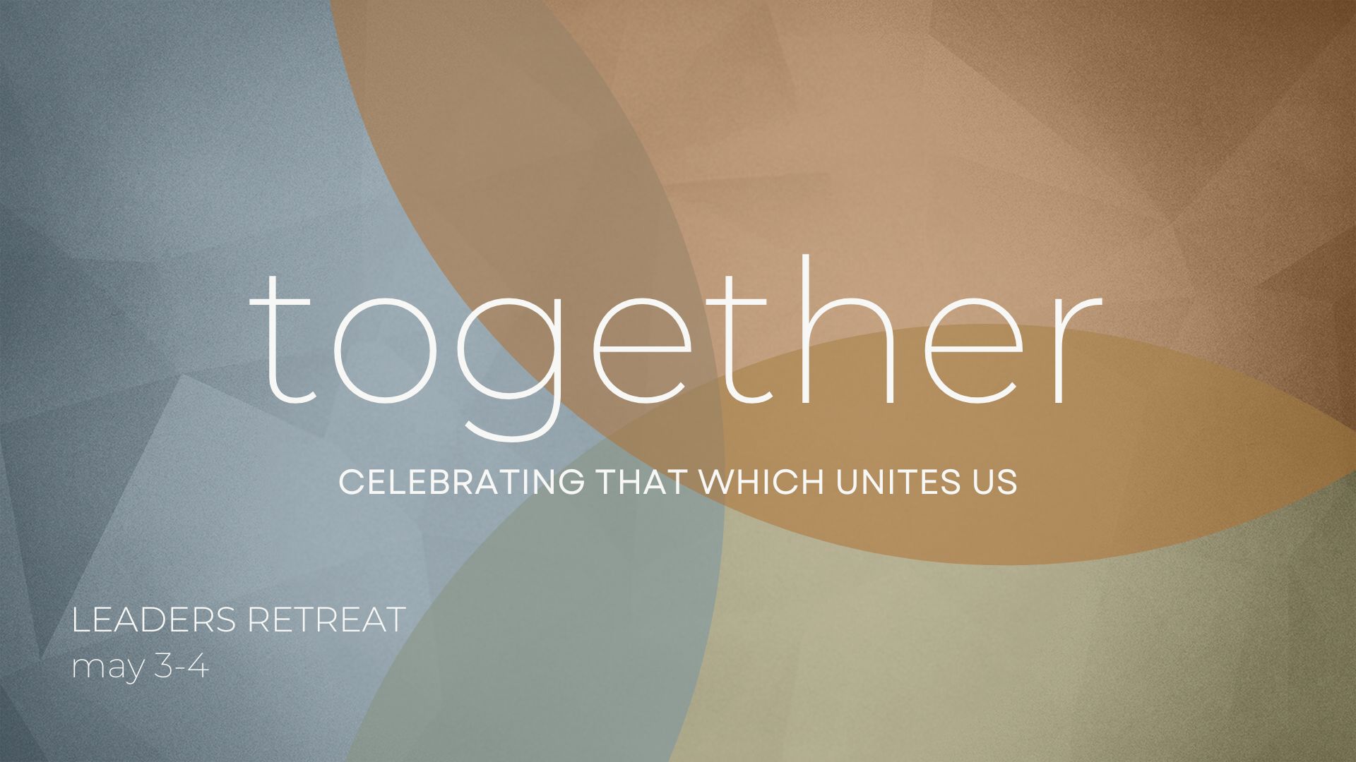 Leaders Retreat 2024: Together image