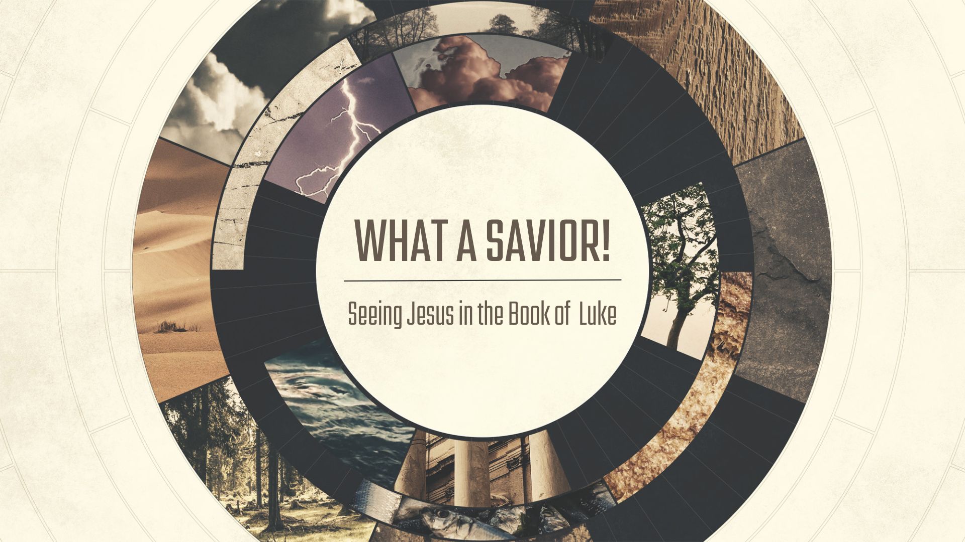 What a Savior! - Seeing Jesus in the Book of Luke image