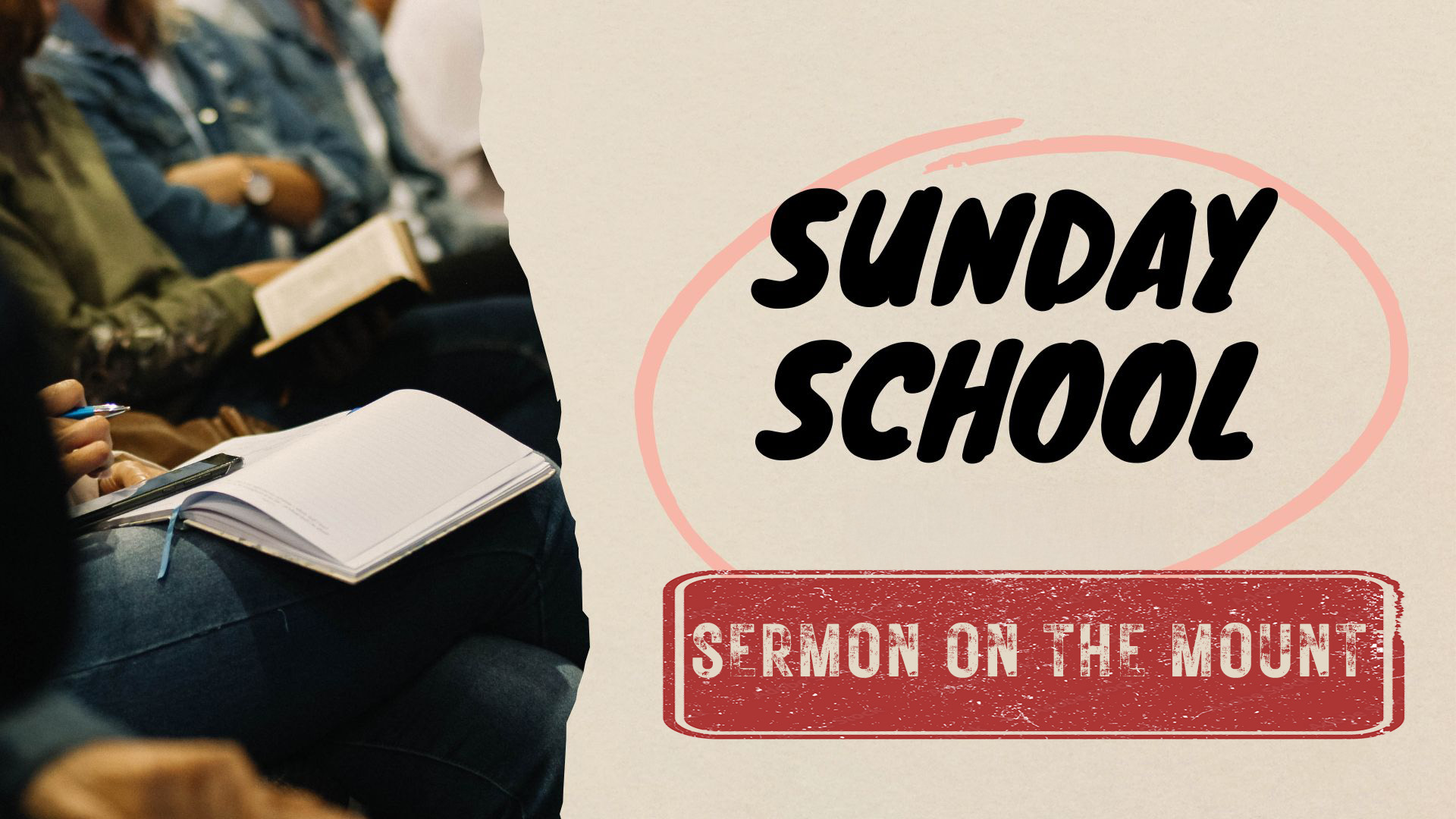 Sunday School - Sermon on the Mount image
