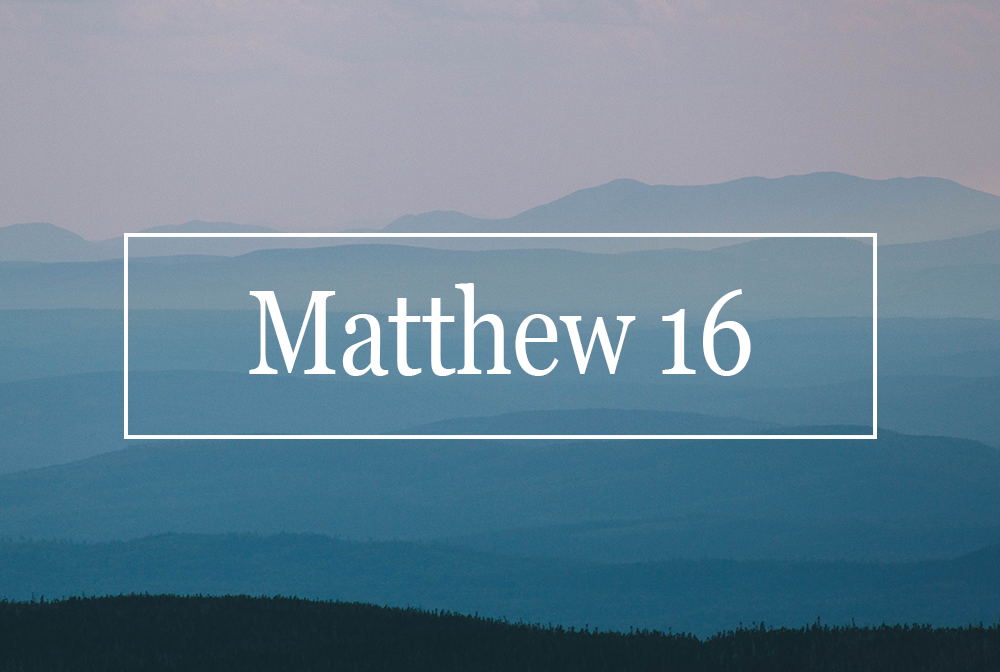Matthew 16 banner