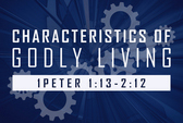 Characteristics of Godly Living banner