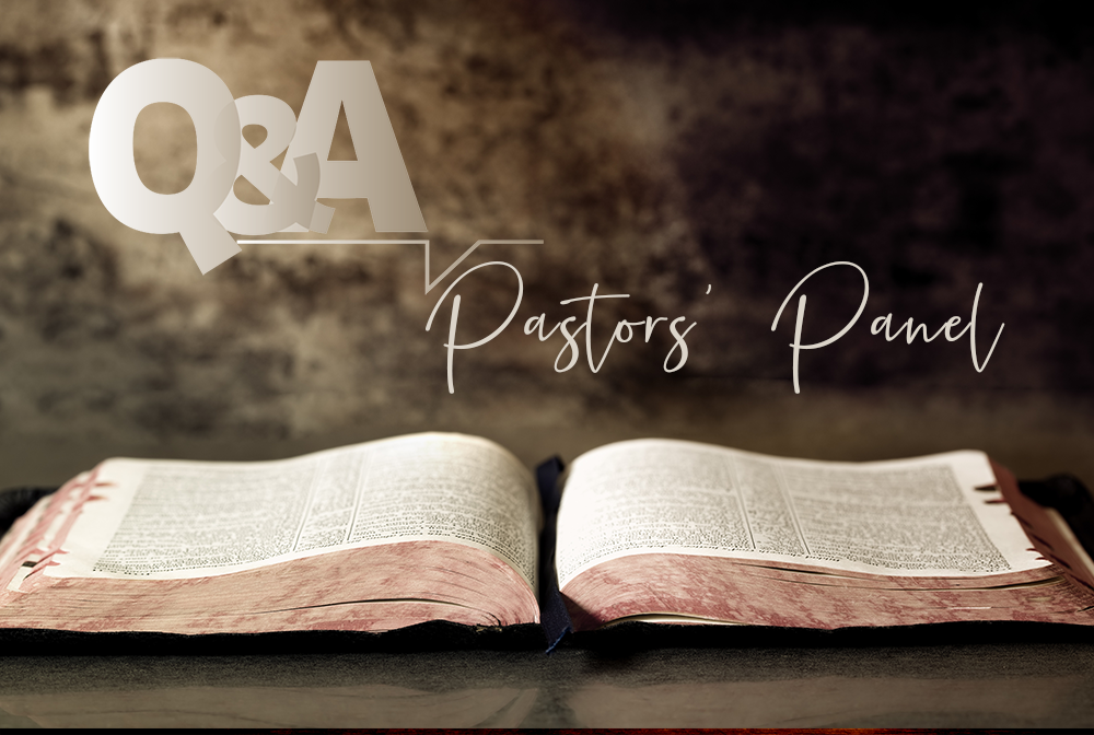 Pastoral Panel Q & A Sunday Evening Discussions banner