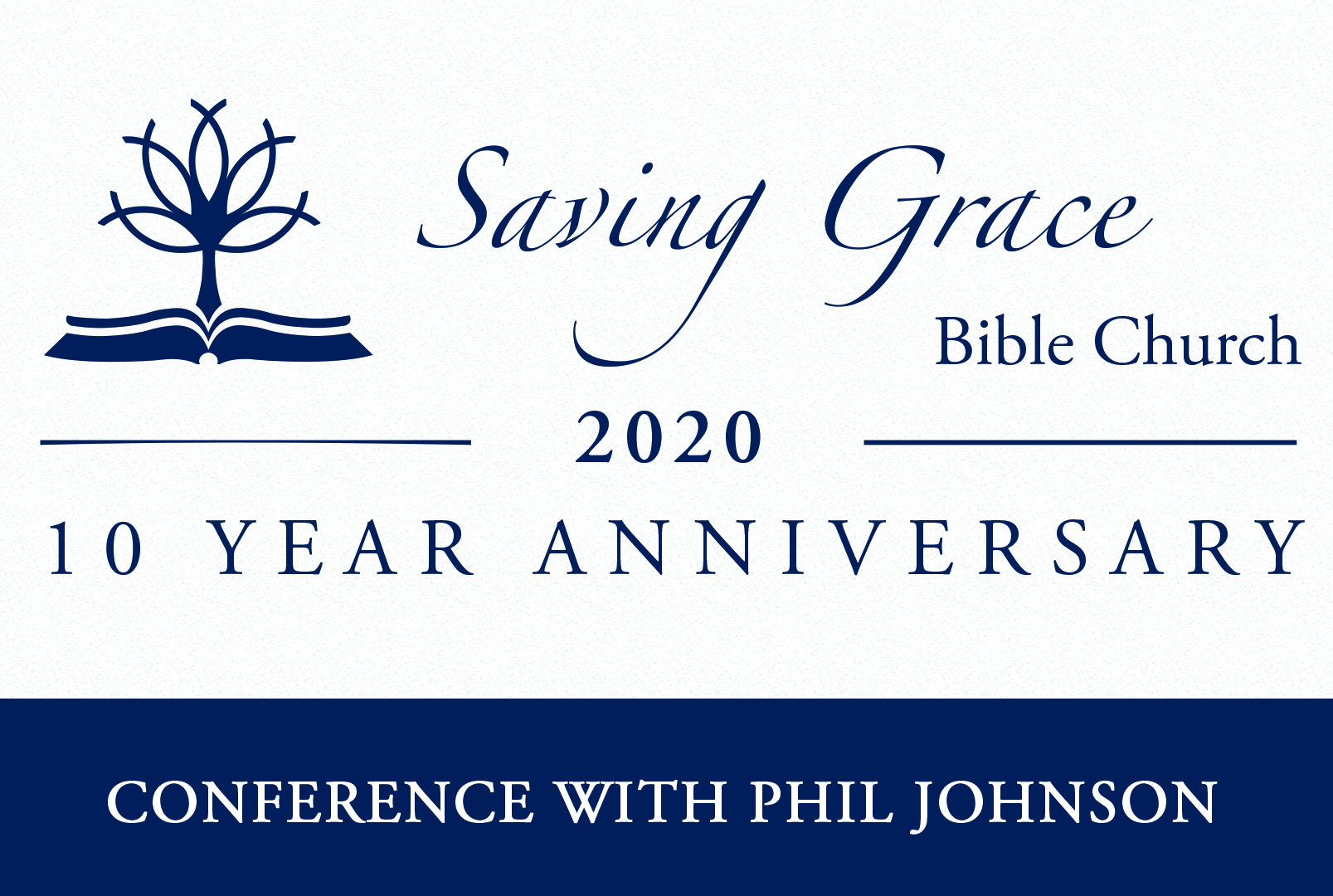 10 Year Anniversary Conference banner