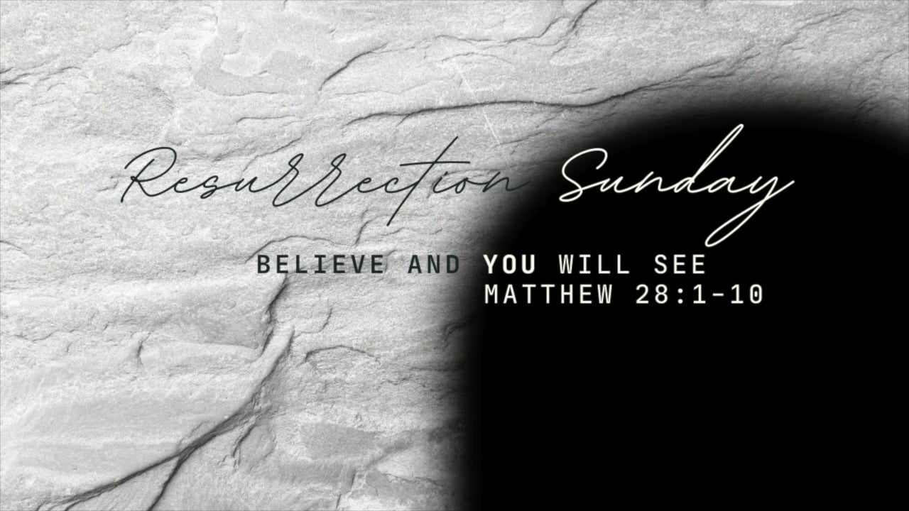 Resurrection Sunday banner