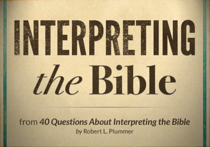 Interpreting the Bible - Small