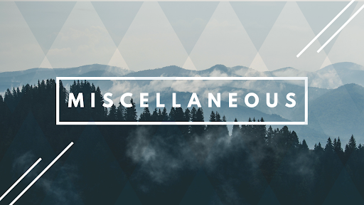 Miscellaneous banner