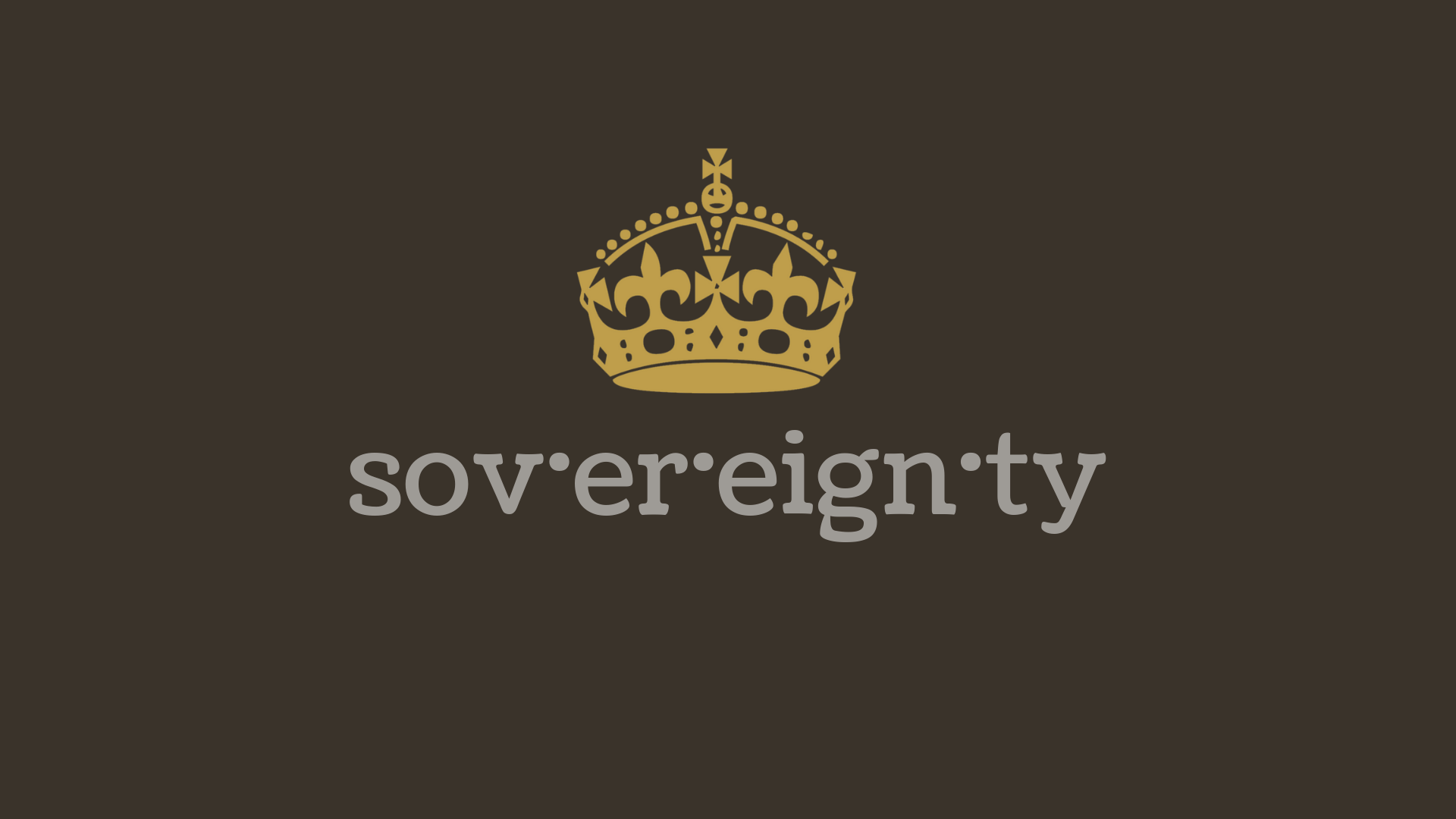 Sovereignty banner