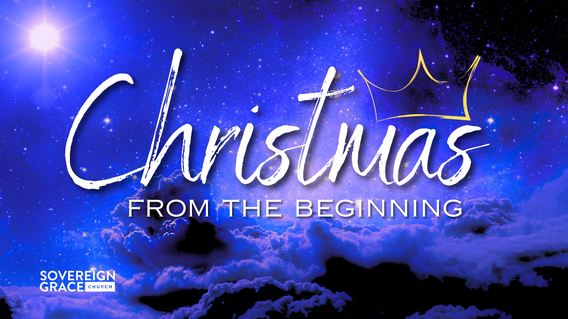 Christmas From the Beginning — Advent 2023 banner