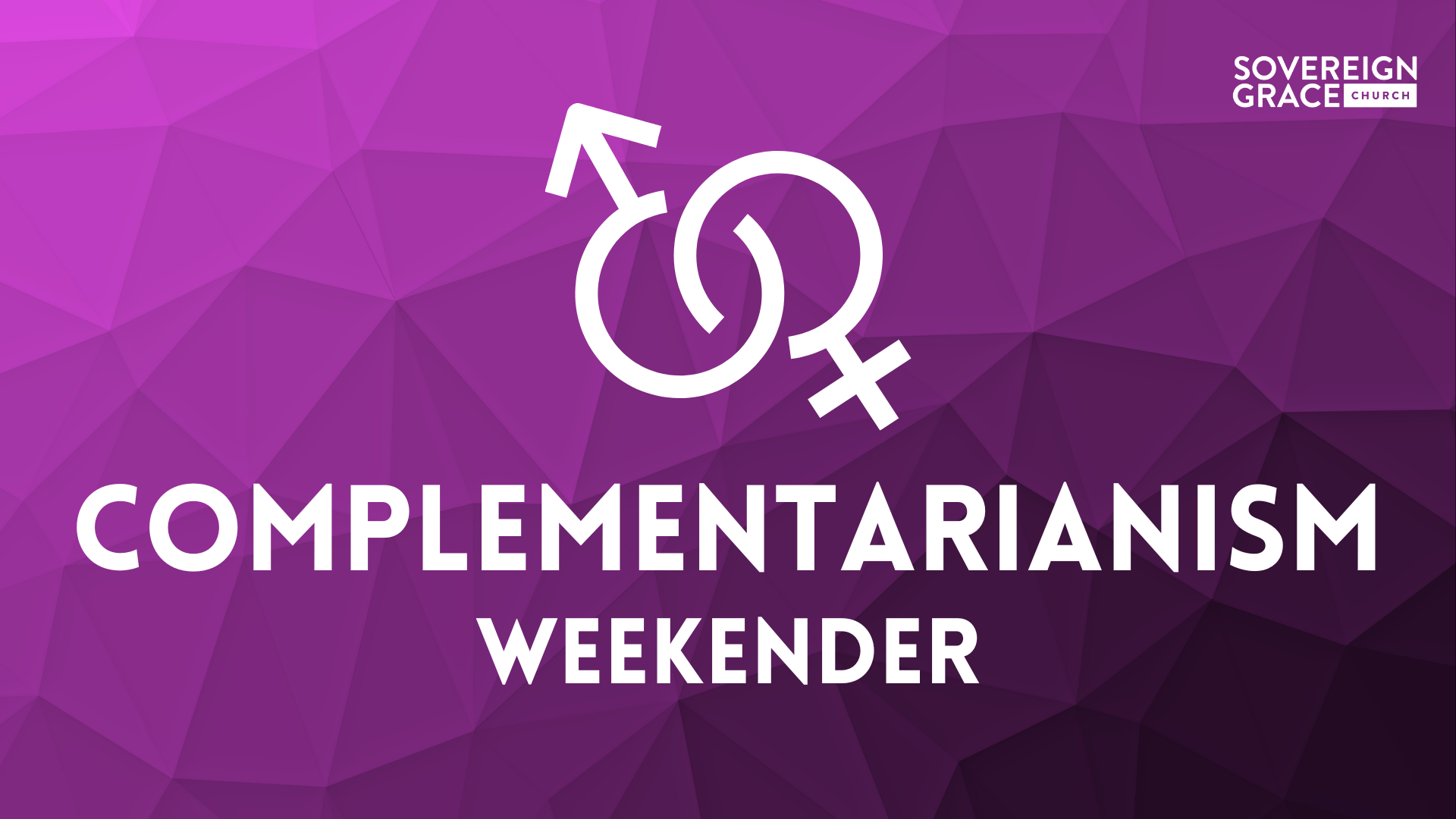 Complementarianism Weekender #1 banner