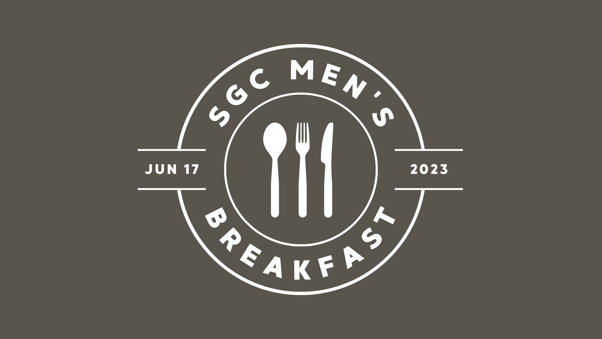 Men's Breakfast 2023 banner