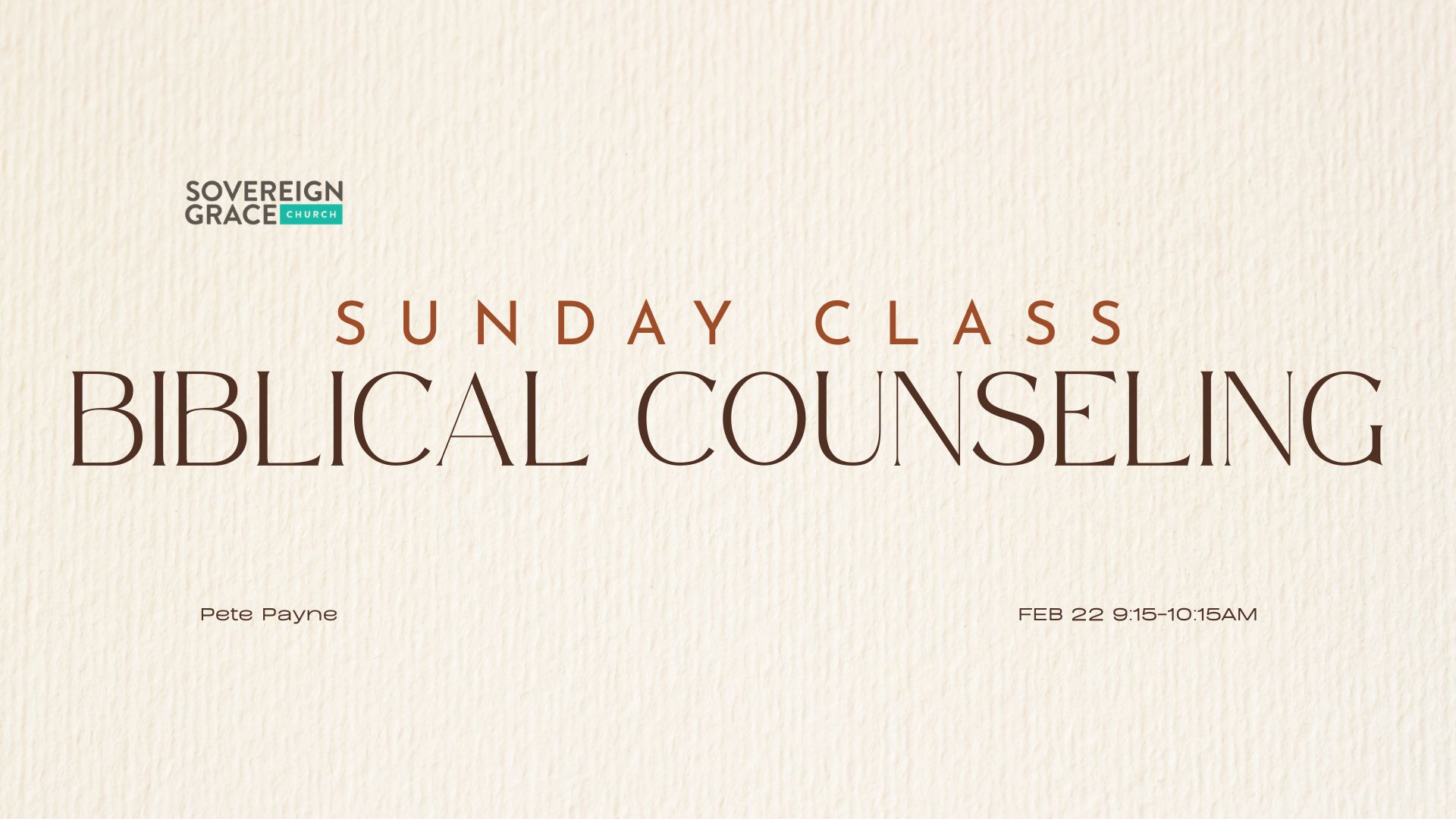 Biblical Counseling image