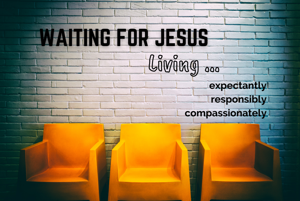 Waiting for Jesus banner