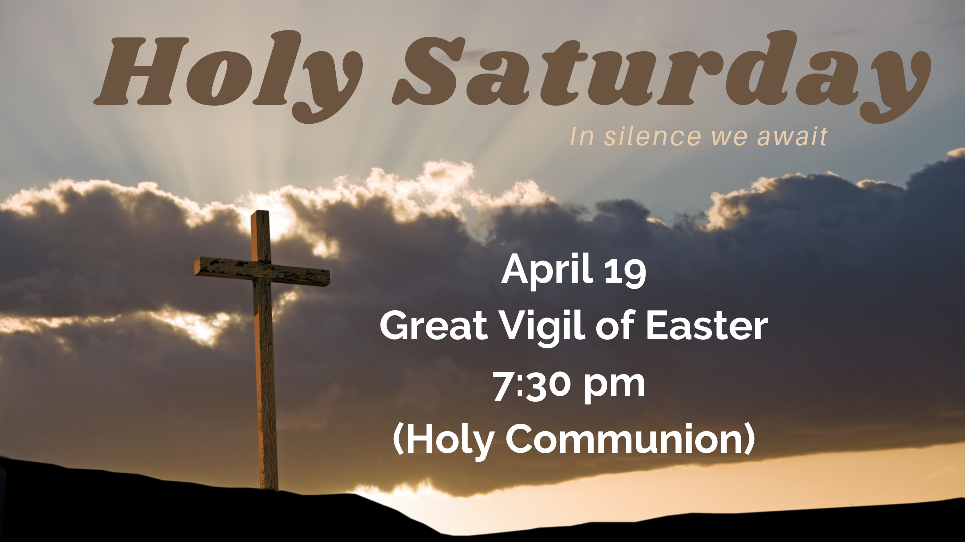 Holy Saturday