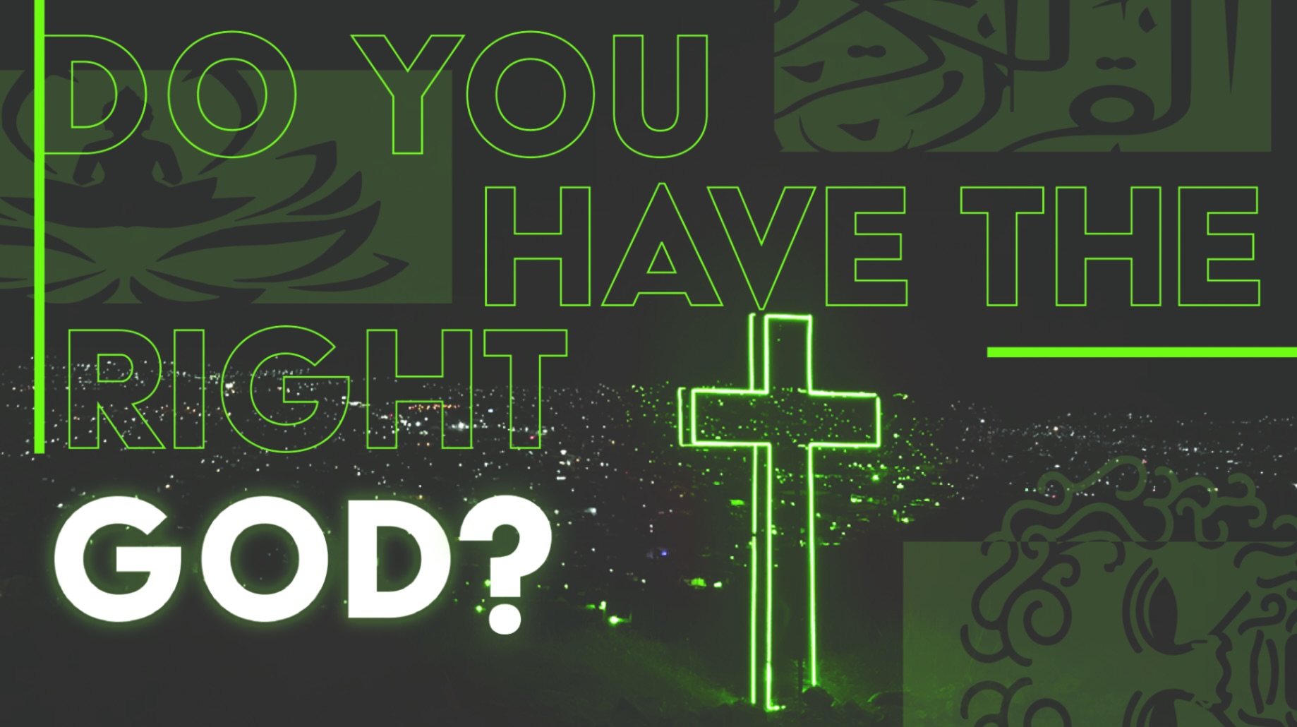 Do you have the right God? image