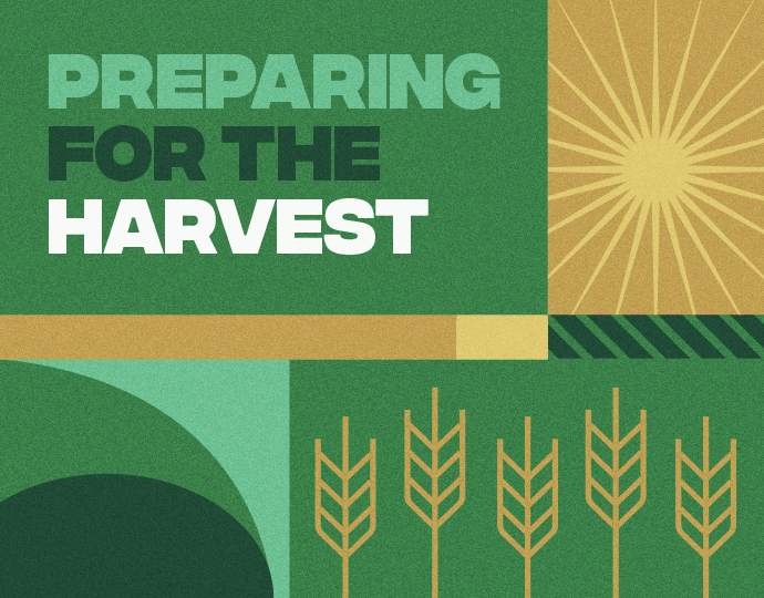Preparing for the Harvest banner
