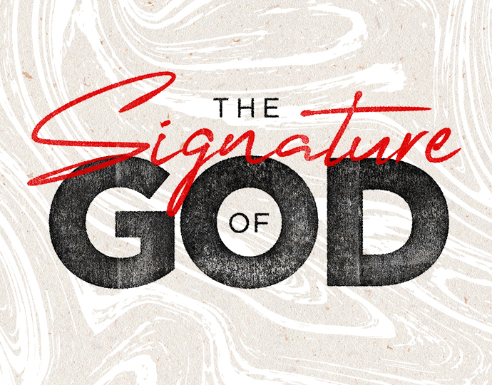 The Signature of God banner