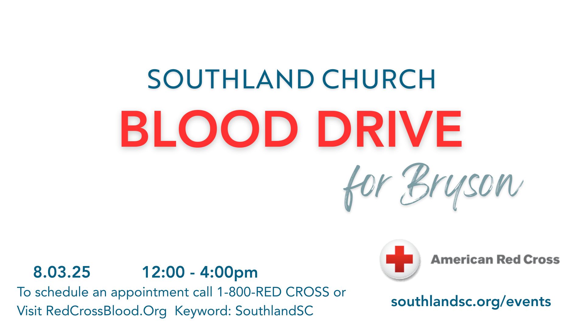 BLOOD DRIVE SLIDE