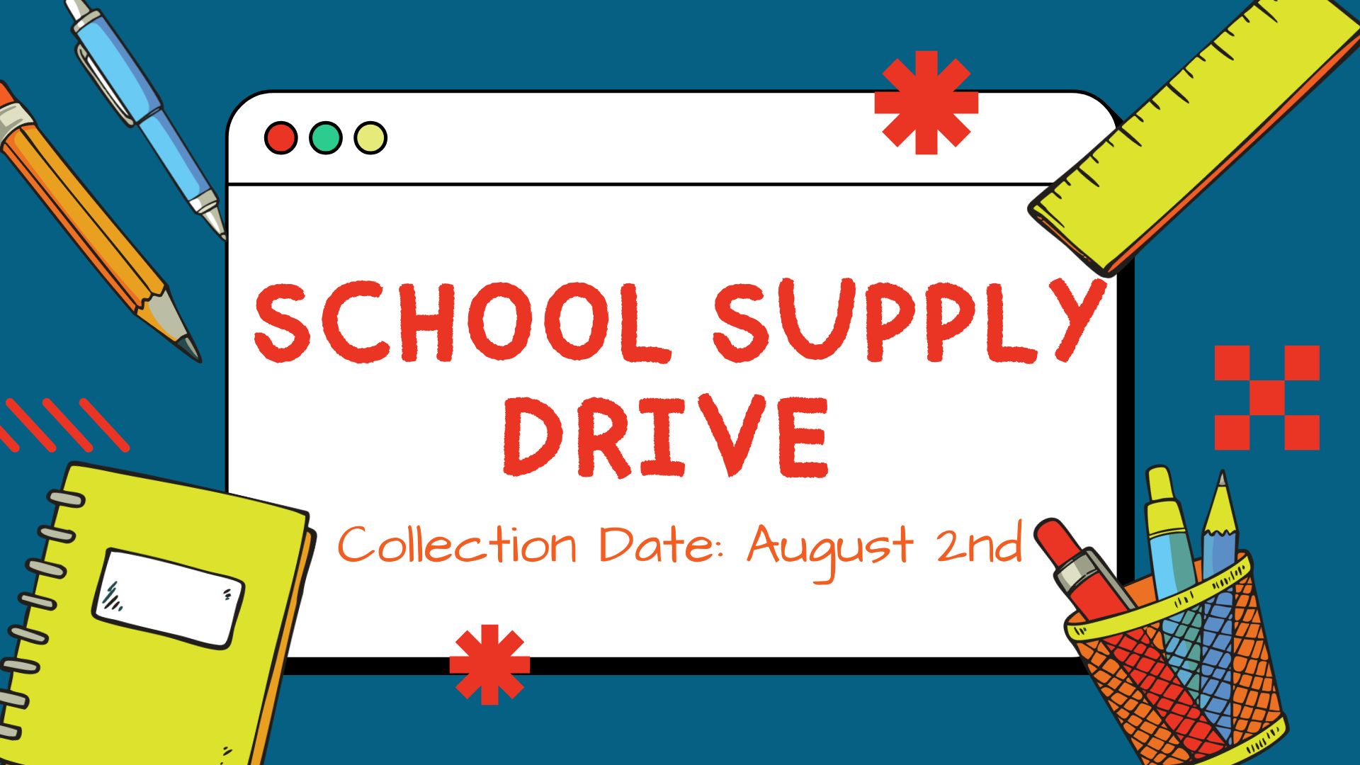 School Supply Drive