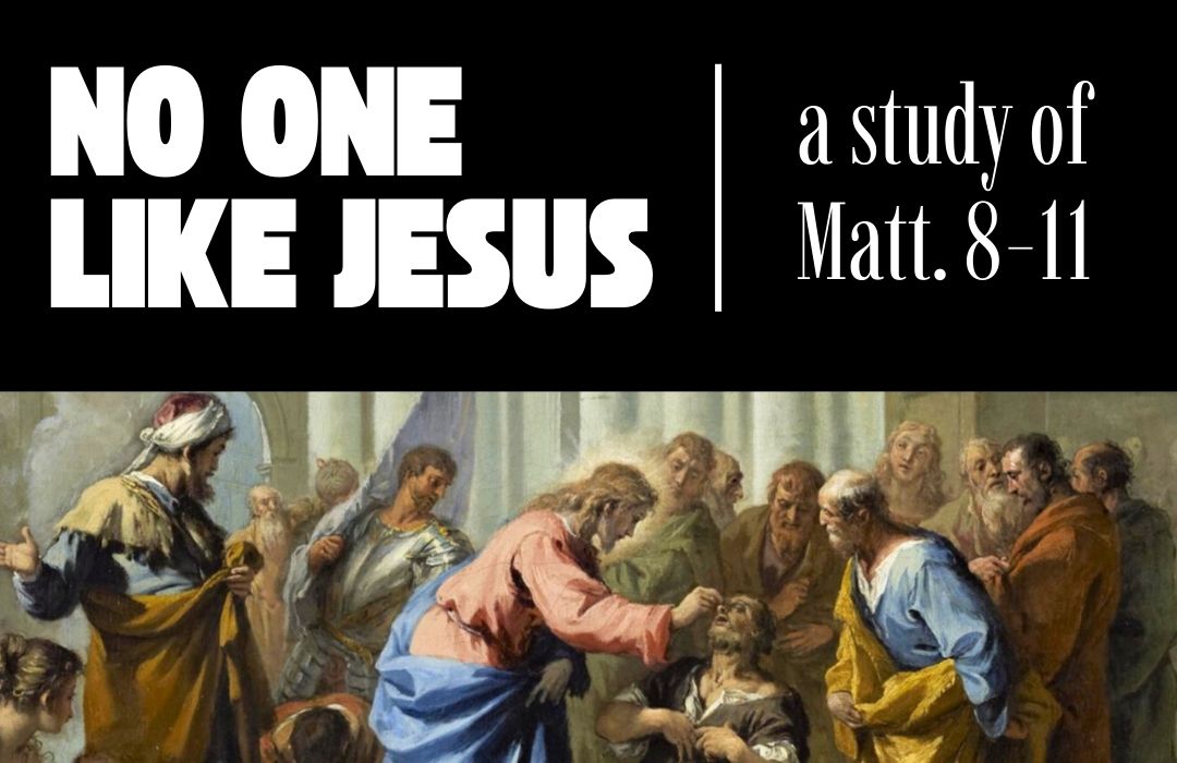 No One Like Jesus banner