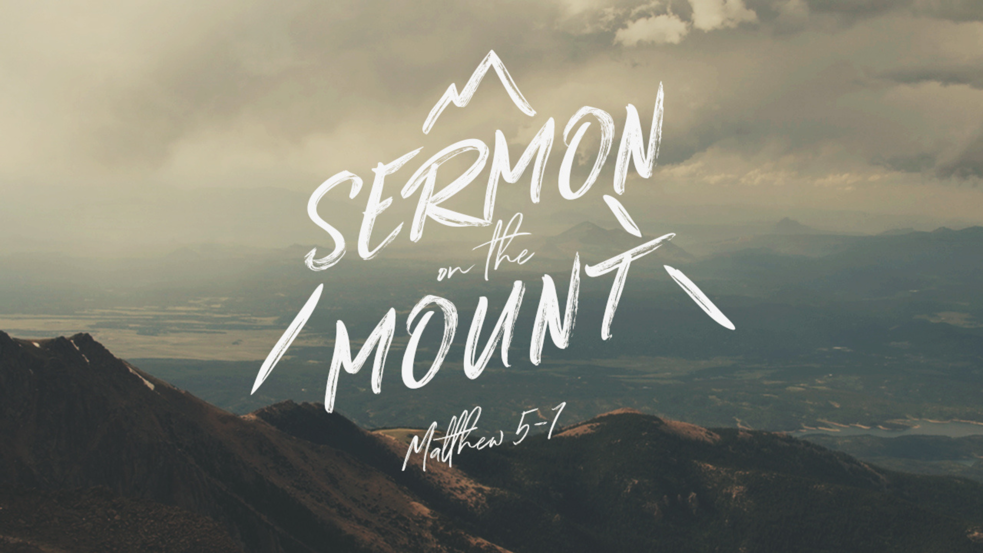 Sermon on the Mount banner