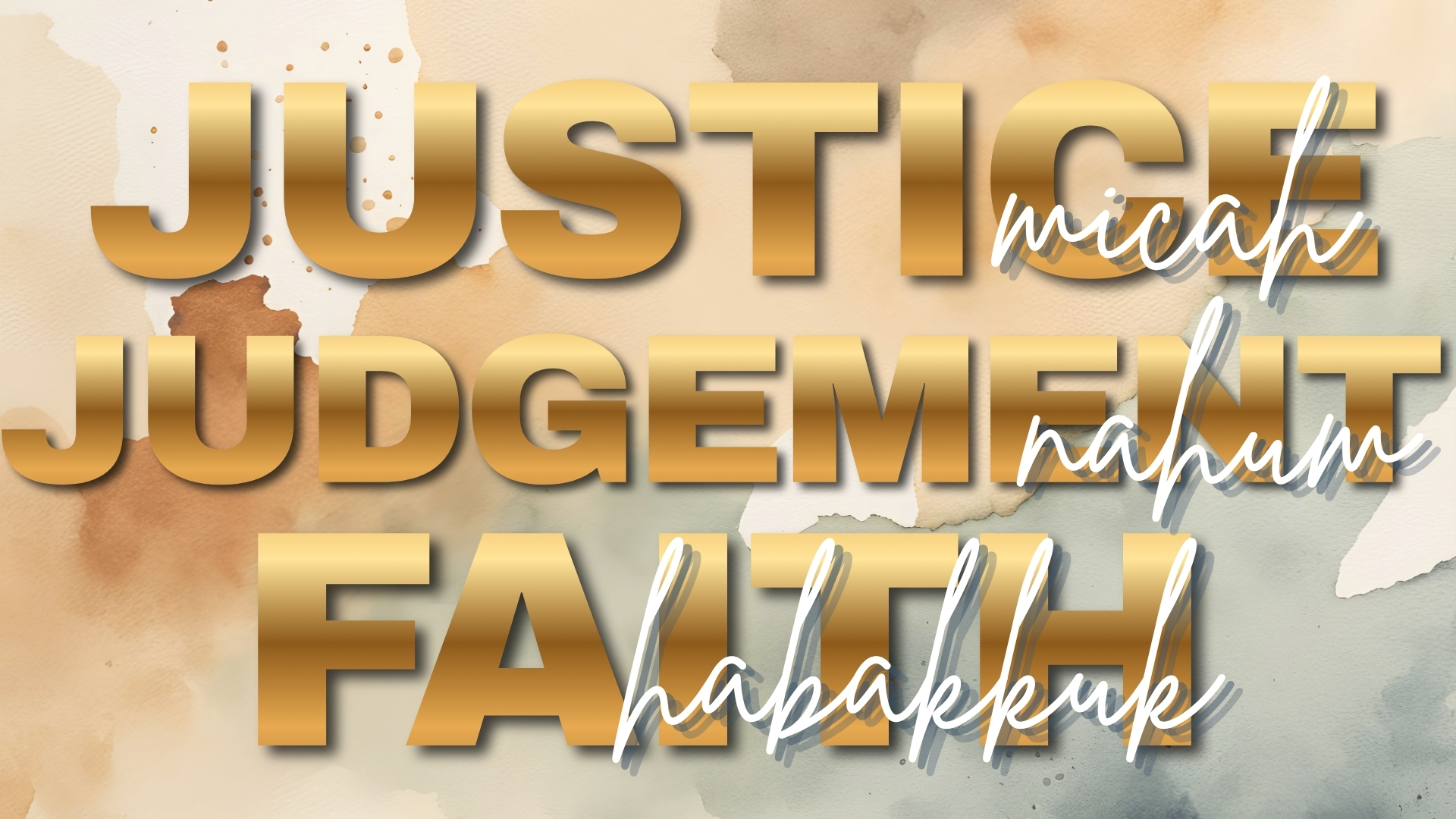 Micah, Nahum, Habakkuk series image