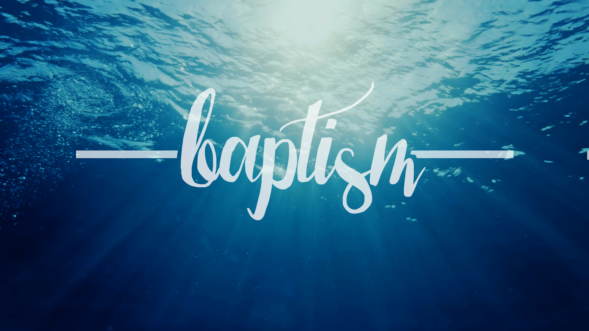 baptism plain image