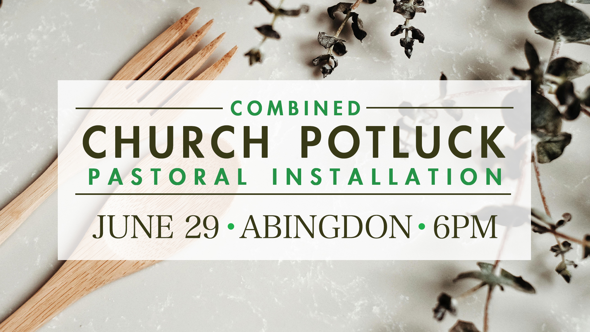 prouse installation & potluck 6.29.25