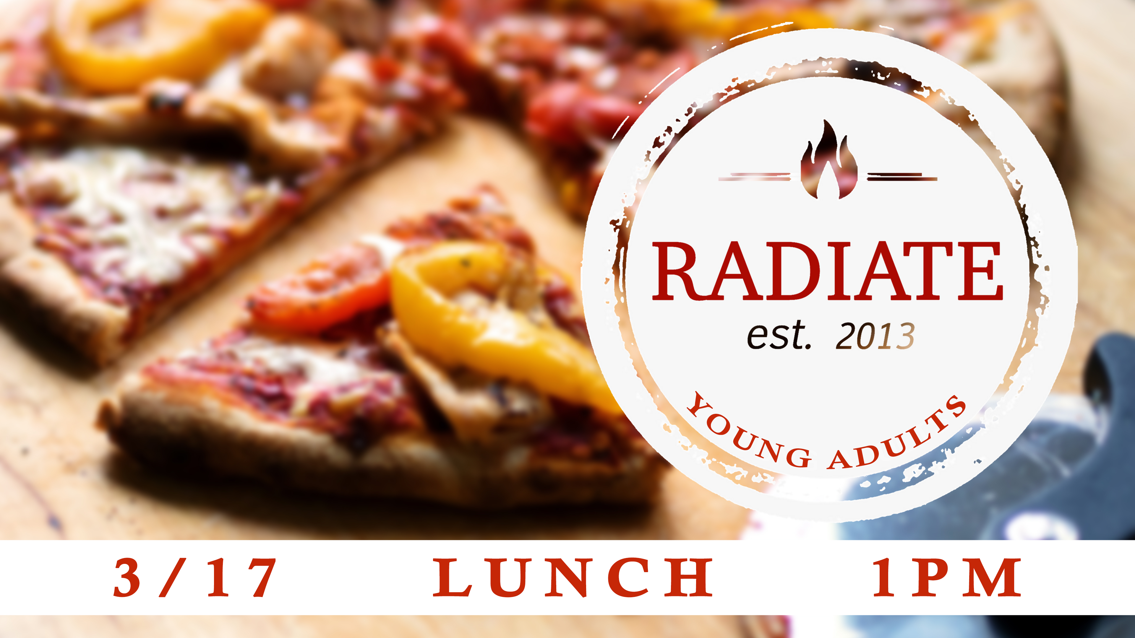 radiate Lunch march 17 2024 image