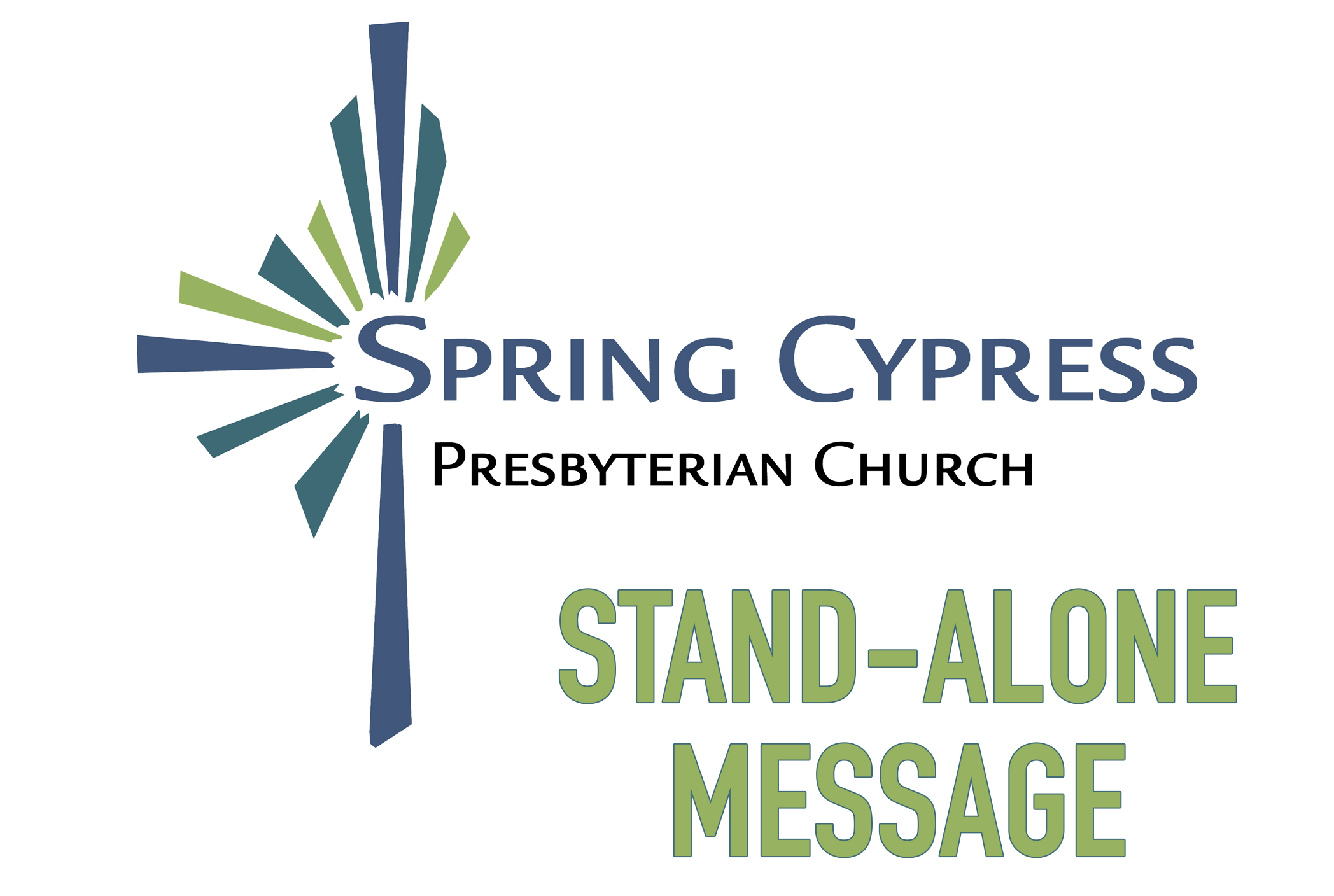 Stand-Alone Messages banner