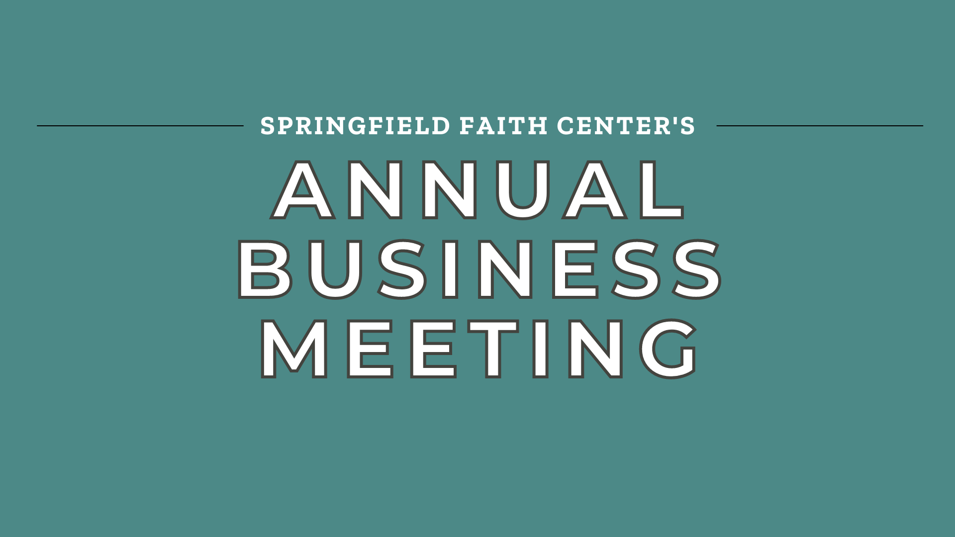 annual business meeting event image image