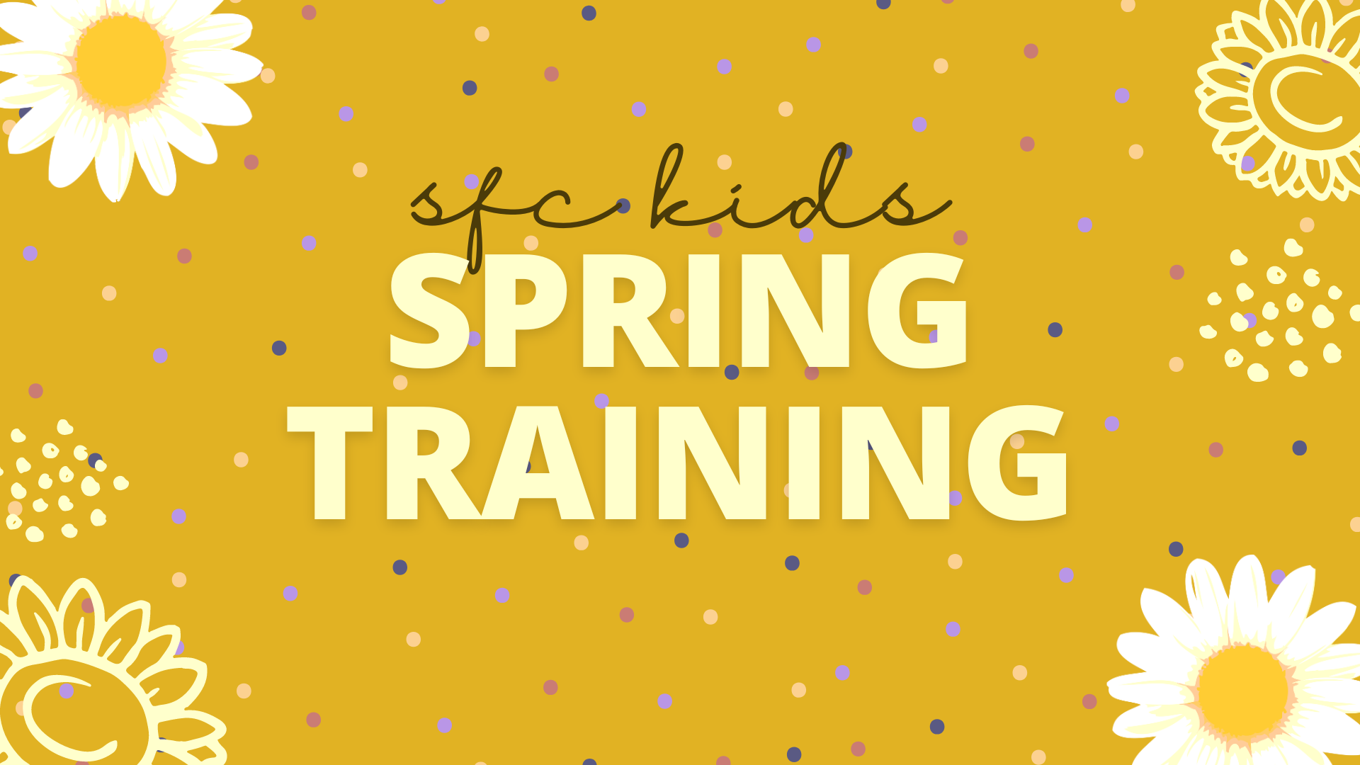 SFC Kids Spring Training