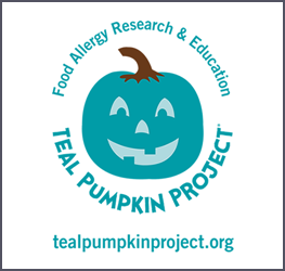 teal pumpkin project graphic