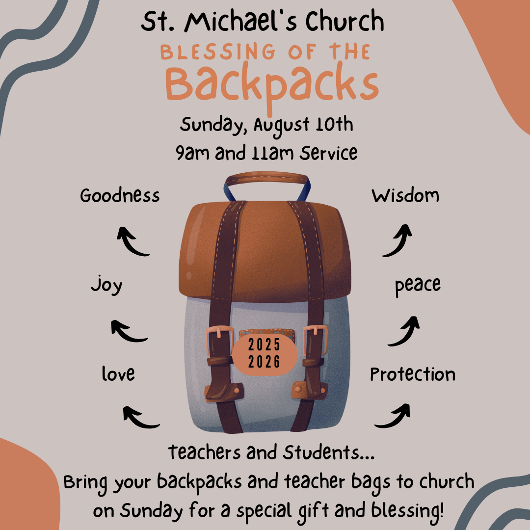 Blessing of the Backpack Ad, 2025