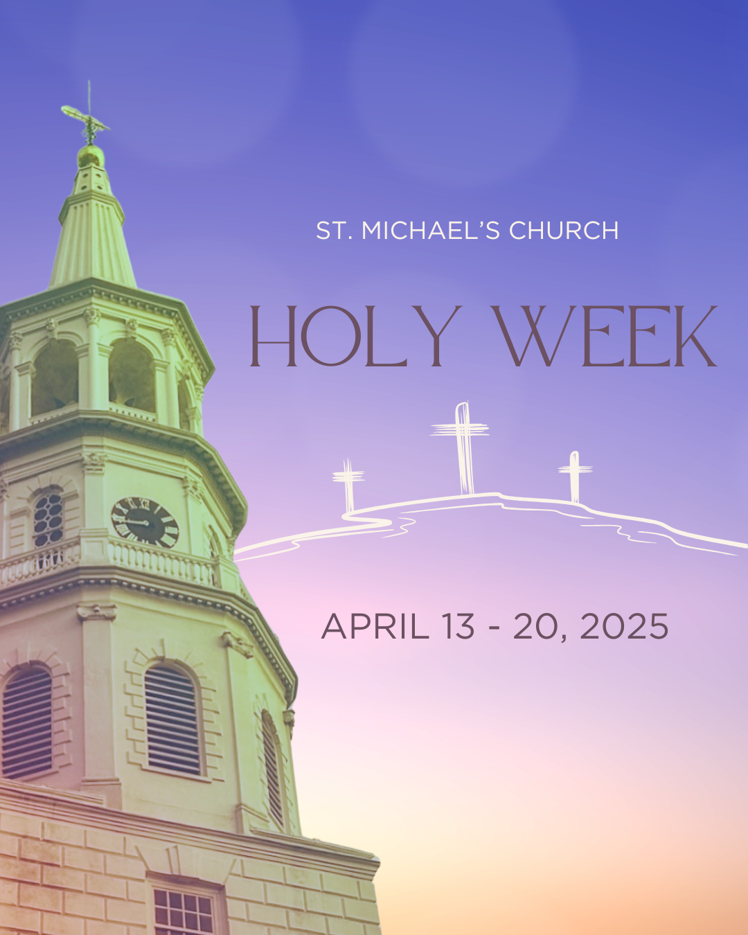 Celebrate Holy Week with us!