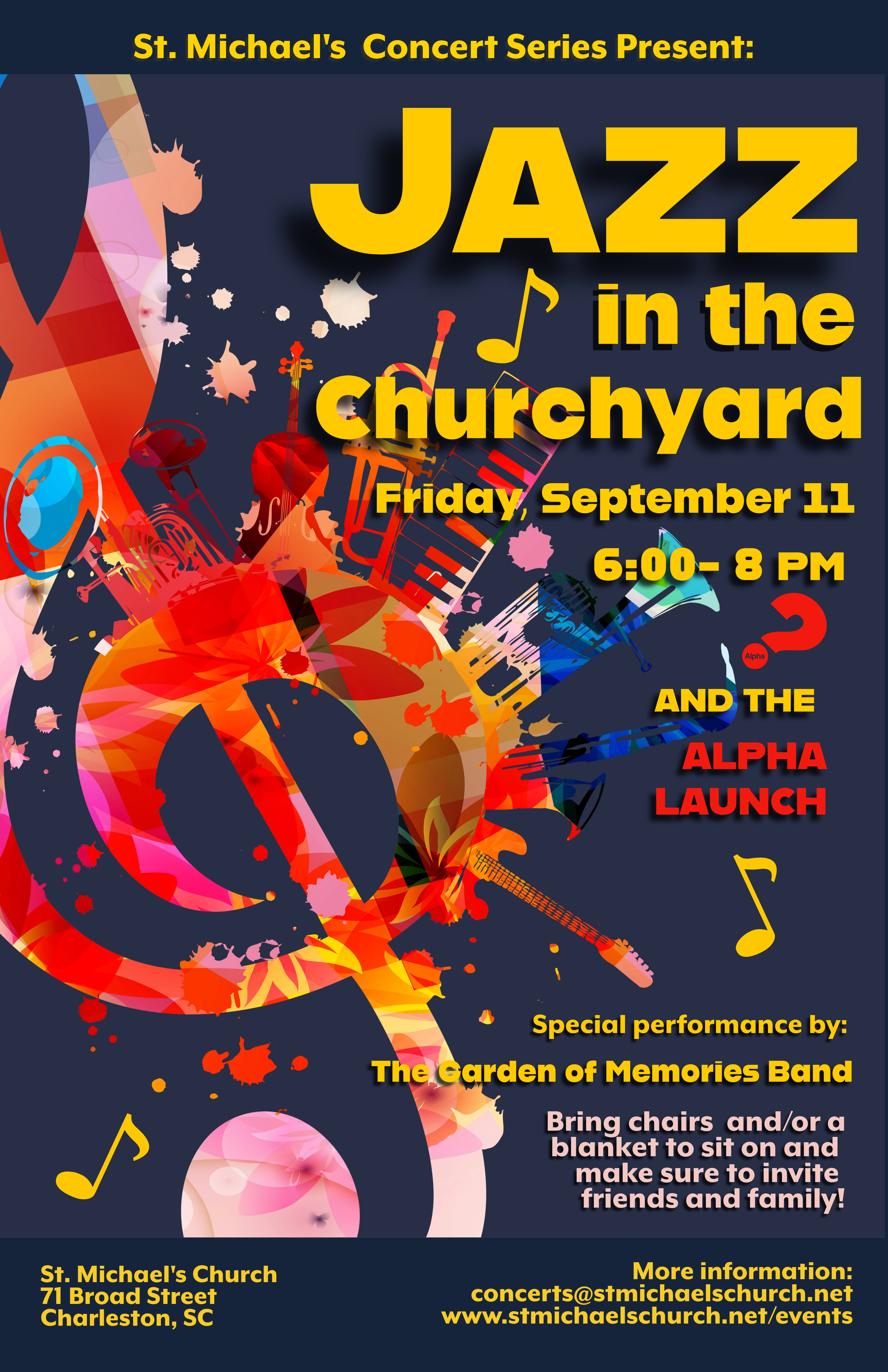 Jazz in the Churchyard Poster 2024-2 (4) image