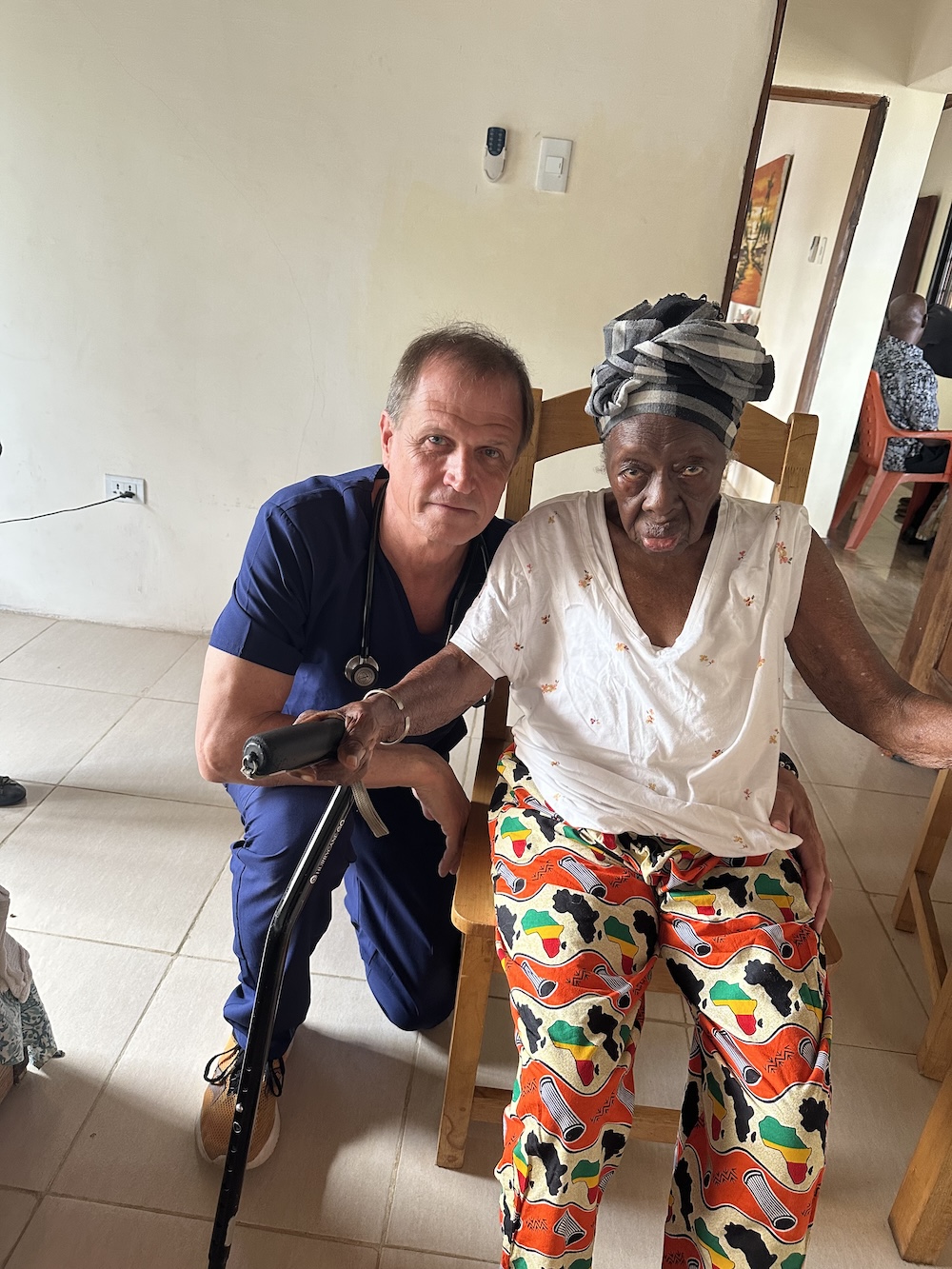 Vinnie and patient
