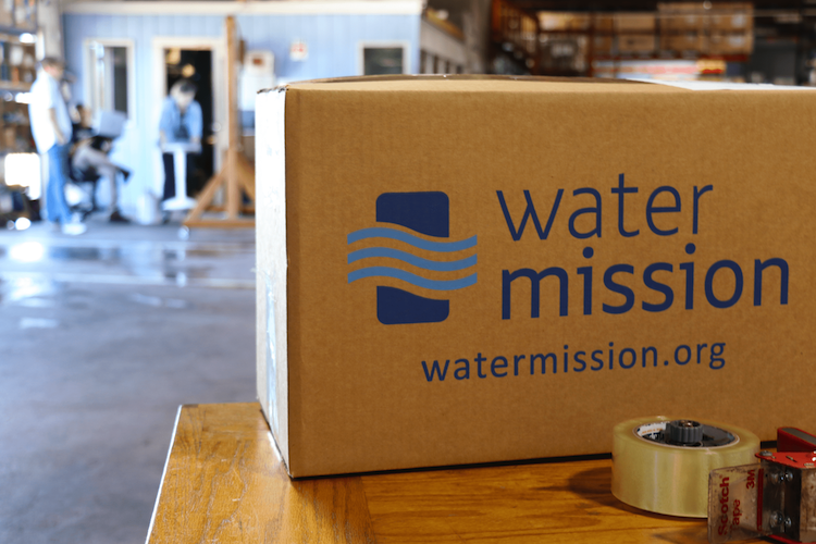 Water mission box