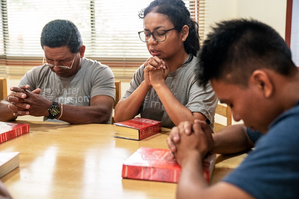 Water Mission Huddle Peru