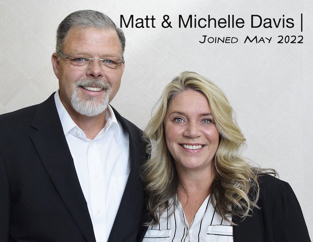 Matt & Michelle Davis bulletin board