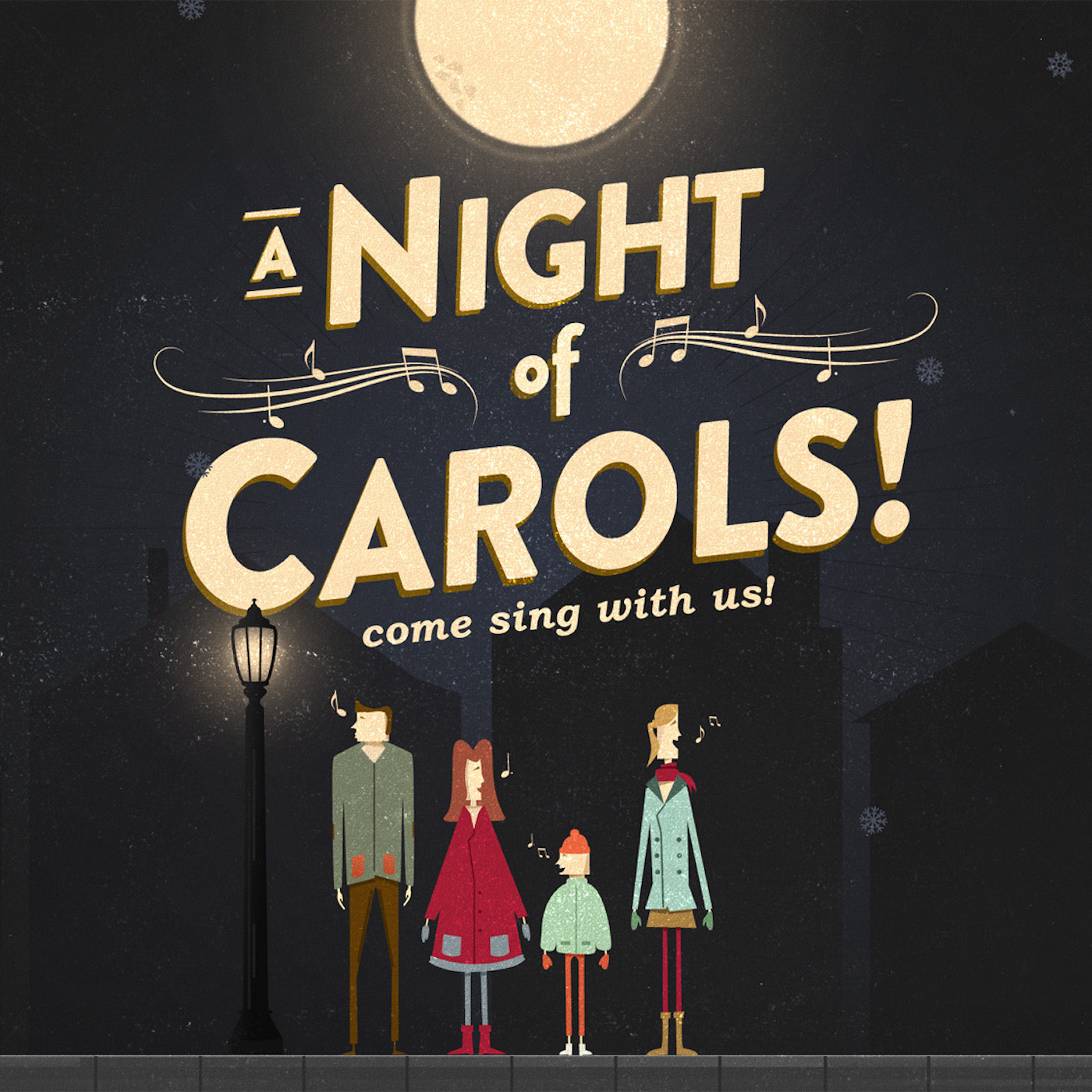 night of caroling website image