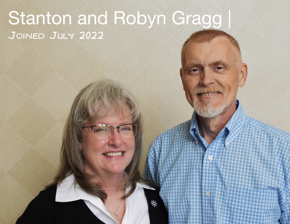 Stanton and Robyn Gragg bulletin board