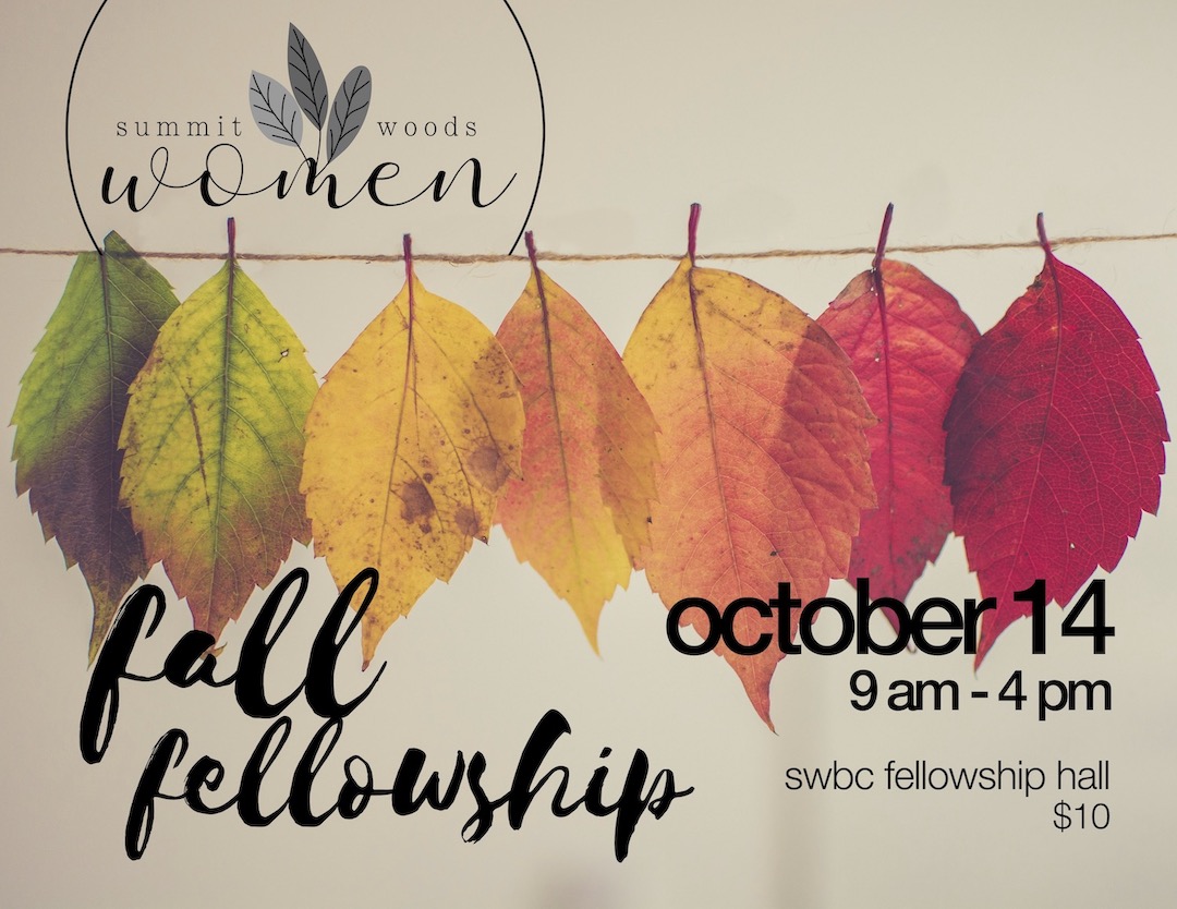 SWW 2023 Fall Fellowship banner